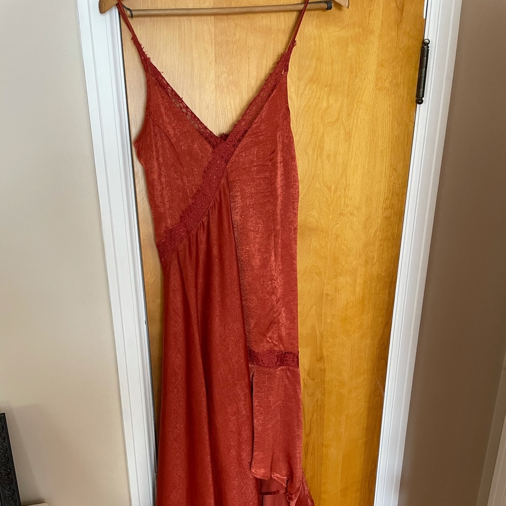 Beautiful rust maxi by altar’d state